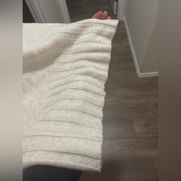 NAADAM Marled Cashmere Turtleneck Tunic Dress 90% wool/10% cashmere - Picture 10 of 12